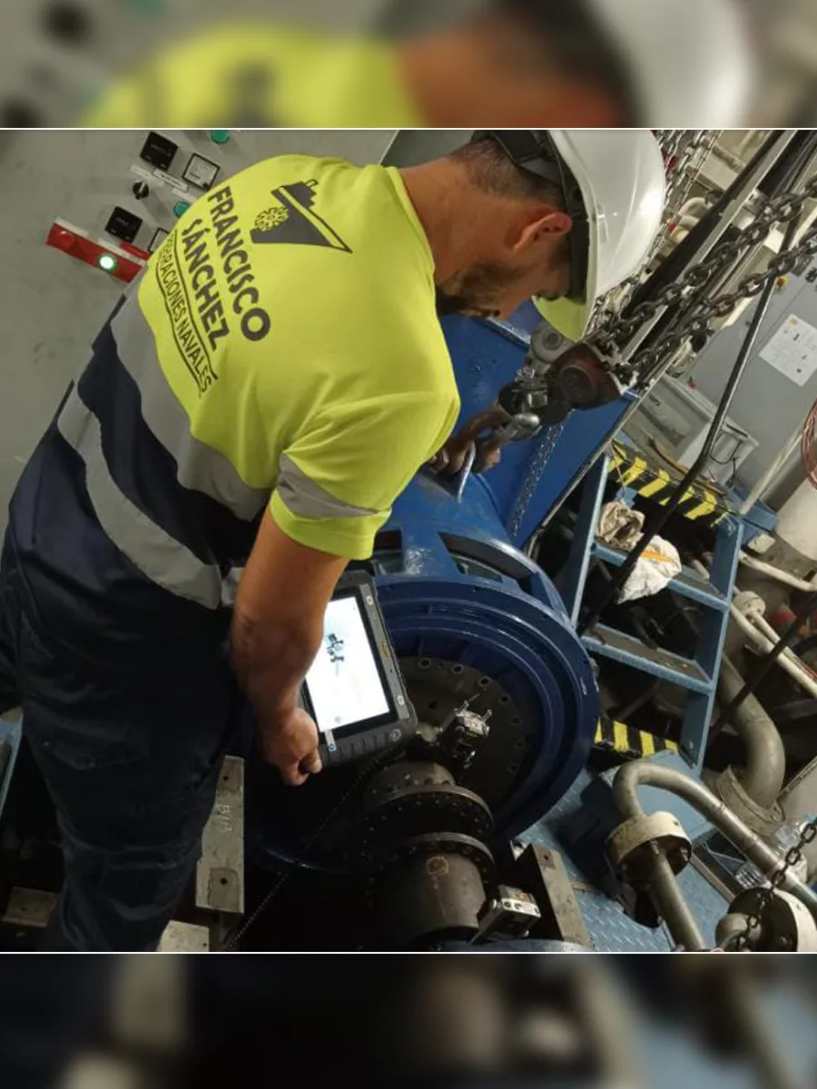 Trabajo de alineación láser
